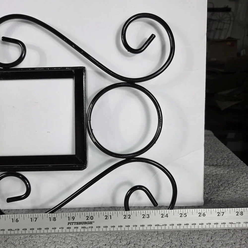 Lot of 4 Mexican Tile House Numbers And Metal Frame Holder *Pick Your #'S/Style